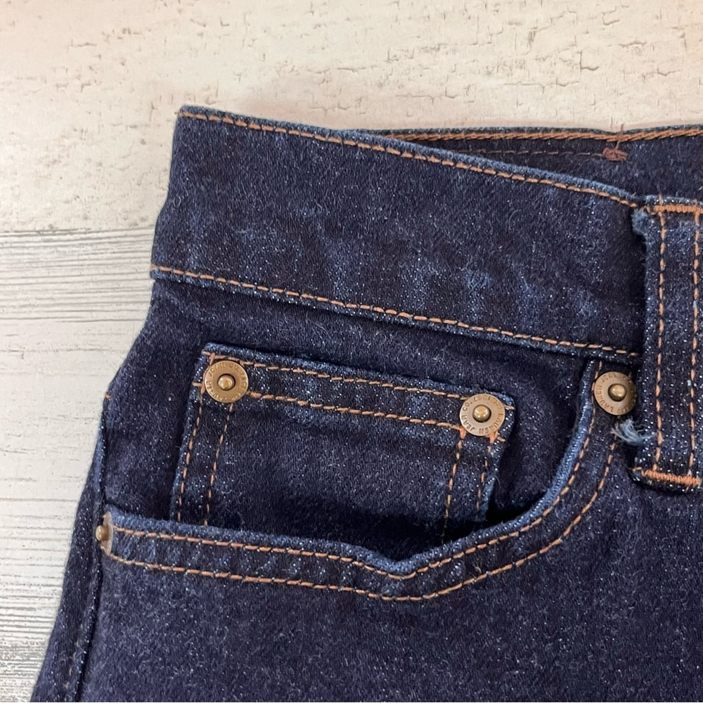 Lauren Ralph Lauren Women’s  Straight Leg Dark Blue Denim Jeans Size 10.. 30X30 - Picture 3 of 7